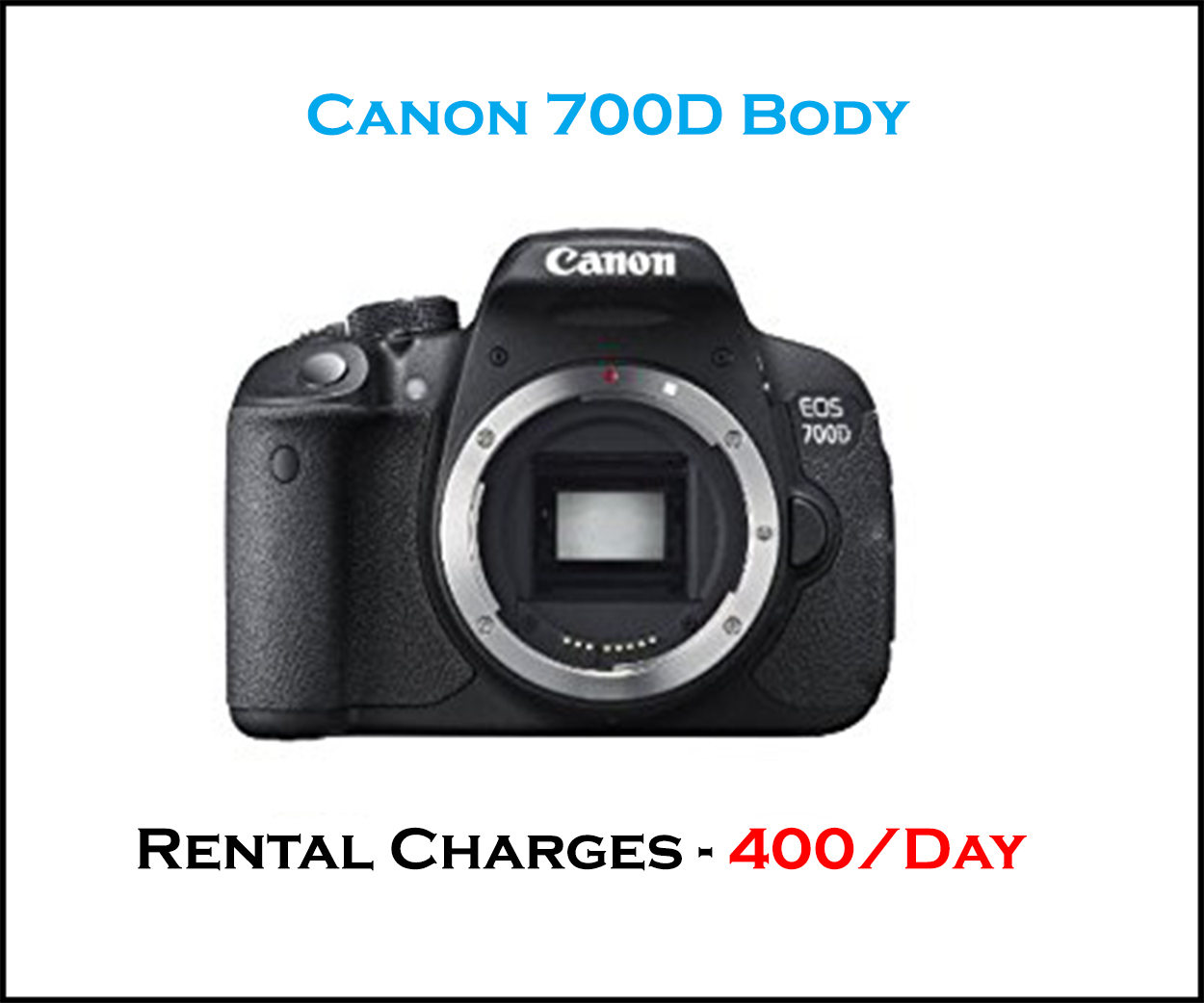 dslr cameras for rent